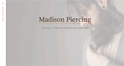 Desktop Screenshot of madisonpiercing.no